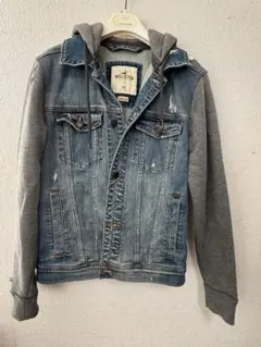 HOLLISTER デニムフード付デニムジャケット XS