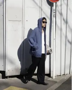 khakis WAFFLE FULL ZIP HOODIE 在原みゆ紀着用のサムネイル
