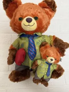 ユニベアシティ ぬいぐるみ(M) ズートピア2体セット - メルカリ