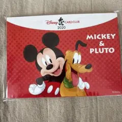 ディズニーカードクラブ 2020 ミッキー & プルート