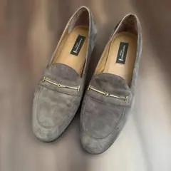 マッキントッシュ　ローファー　パンプス　ベージュ　グレージュ