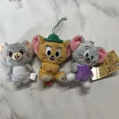 トムとジェリー ぬいぐるみ 3体セット