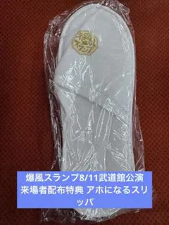爆風スランプ 8/11日本武道館ライブ来場者限定特典 アホになるスリッパのサムネイル