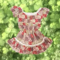 LIZLISA 花柄 半袖 パワネ 花柄 オレンジ ピン トップス レース - メルカリ