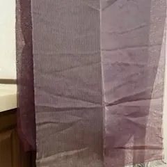 秋を先取り❗️秋色渋めのショール(渋めのパープル)