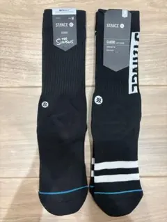新品 STANCE ソックス Mサイズ ブラック　男女兼用 2足のサムネイル