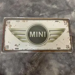 最終値下げセール　miniクーパー プレート