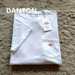 DANTON　新品未使用　WHITE半袖Tシャツ　Mのサムネイル