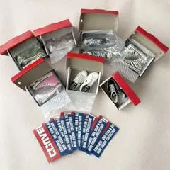 コンバース　CONVERSE　ミニフィギュアコレクション　コンプ　全７種　ガチャ