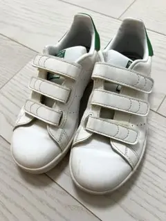adidas Stan Smith ホワイト/グリーン スニーカー　19cm