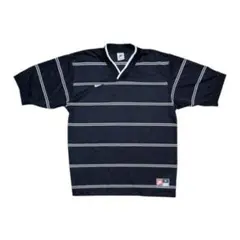 00s OLD NIKE アトレティコマドリード tシャツ ポロシャツ ボーダー