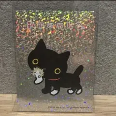 靴下にゃんこ ホログラムステッカー 헤세이 레트로