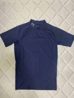 アンダーアーマー半袖ヒートギア2XLネイビー コンプレッション アンダーシャツ