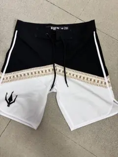 XXX　FIED サーフパンツ 32 白/黒 XXX FIED サーフパンツ 32 白/黒 FIED ファイド サーフパンツ