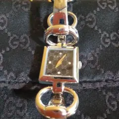 タイムセール 美品✨GUCCI腕時計 ダイヤモンド ホースビット