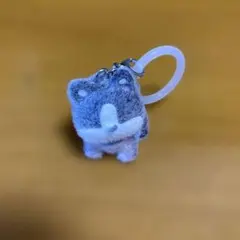 フロッキーマスコット ぬいぐるみ キーホルダー 猫 犬 めじるしチャーム 2点のサムネイル