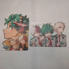 僕のヒーローアカデミア マグネットステッカー 緑谷 爆豪 轟 オールマイト