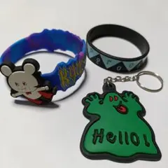 値下KYUSONEkOKAMIネコ神ラバーバンド ラバーキーホルダー ゴースト他