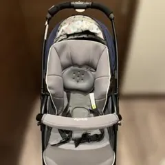 Aprica ベビーカー ネイビー　値下げ