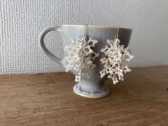 【まーちゃん様専用】タティングレース✳︎ピアス　3点