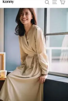 Konny クロエヒドゥン 授乳ワンピース