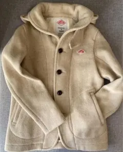 ダントン　danton ウールモッサ　コート ジャケット　ホワイト