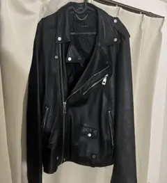 ZARA 本革ライダースジャケット　羊革