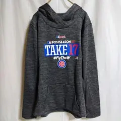 マジェスティック シカゴ カブス パーカー 2017年 グレー majestic