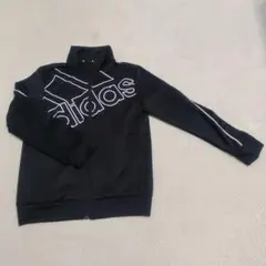 adidas ジャージ 黒　140cm