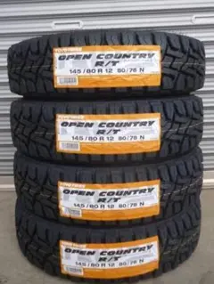トーヨー　オープンカントリー　145/80R12　4本　軽トラックのサムネイル