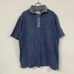 Crocodile ポロシャツ ブルー Lサイズのサムネイル