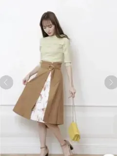 apuweiser-riche NEWアシメニット （アップルグリーン）