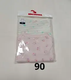 ミキハウス　新品　90cm　キャミソール　肌着　下着