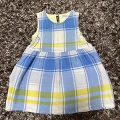 hakka baby チェック柄 ワンピース 80cmのサムネイル