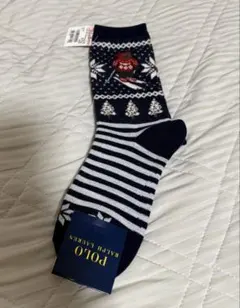 【新品未使用タグ付き】POLO RALPH LAUREN ポロベア ソックス