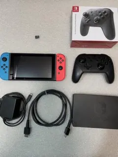 Switch本体 HAC-001(-01) 純正プロコン付 初期化済 動作確認済のサムネイル