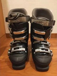 【美品】GEN FACTORY ゲンファクトリー スキーブーツ 黒 ケース付