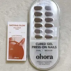 ohora オホーラ ネイル強化剤 /Gel Press-On Nails