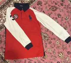 Polo ラルフローレン　ラガーシャツ　160