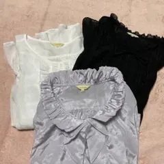 hushushブラウス3枚セット