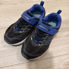 SHUNSOKU ブラック/ブルー スニーカー　18.0