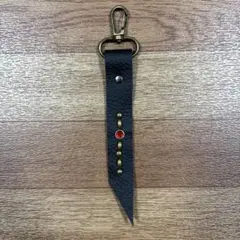 スタッズキーホルダー　本革　アメカジ HTC CALEEアレンジ　ハンドメイド品