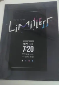 ROF-MAO ろふまお2ndLIVE S席限定特典 複製直筆メッセージポスター