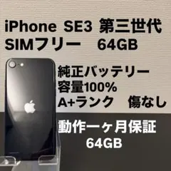 極美品 128GB Apple iPhone SE 3 第三世代 日本版 se3 - メルカリ