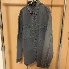 Bershka デニムジャケット グレーのサムネイル