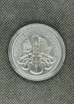 オーストリア　ウィーンハーモニー銀貨　１オンス　5枚セット オーストリア ウィーンハーモニー銀貨1オンス5枚セット 保証書付【9