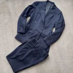 UNITED ARROWS ネイビー ダブルブレスト スーツ セットアップ 44