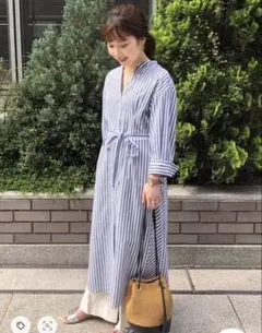 ∞ Deuxieme Classe CELERI 2wayリネンドレスワンピース - メルカリ