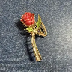 新品未使用 Disney ディズニー 美女と野獣 バラ ヘアクリップ