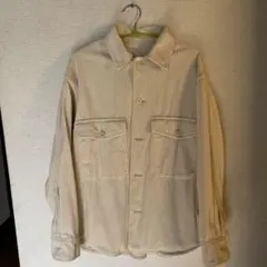 GU 　コーデュロイ　CPOシャツ　Mサイズ